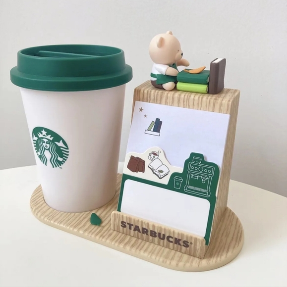 LAST ONE Starbucks 2023 Bearista Penholder /Phone holder - Picture 5 of 5